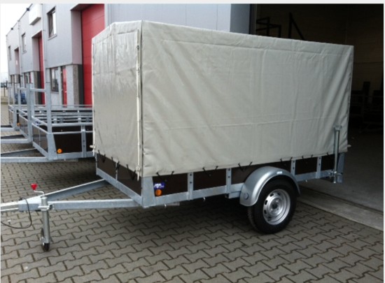 Enkelasser met huif - Betonplex