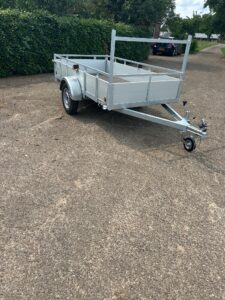 Enkelasser 257x132 aluminium uitvoering